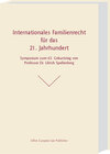 Buchcover Internationales Familienrecht für das 21. Jahrhundert