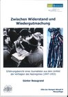 Buchcover Zwischen Widerstand und Wiedergutmachung