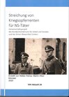 Buchcover Streichung von Kriegsopferrenten für NS-Täter