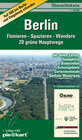 Buchcover Übersichtskarte Berlin. Flanieren - Spazieren - Wandern. 1 : 40.000: Karte von Berlin und Umgebung erstmalig mit dem Ges