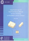 Buchcover Einige Erweiterungen der Rand-Finite-Elemente-Methode und deren Anwendung auf Randeffekte in ebenen Laminaten