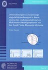 Buchcover Untersuchungen zu Spannungssingularitätsordnungen in linear-elastischen und piezoelektrischen Multimaterialkonfiguration