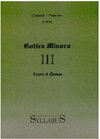 Buchcover Gotica Minora. Kleine Schriften zur gotischen Philologie / Gotica Minora tertia