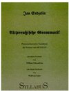 Buchcover Altpreussische Grammatik