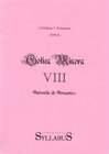 Buchcover Gotica Minora. Kleine Schriften zur gotischen Philologie / Gotica Minora octava