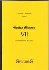 Buchcover Gotica Minora. Kleine Schriften zur gotischen Philologie / Gotica Minora septima