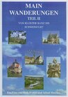 Buchcover Main Wanderungen