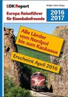 Buchcover LOK Report Europa Reiseführer für Eisenbahnfreunde 2016/2017