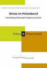 Buchcover Stress im Polizeiberuf