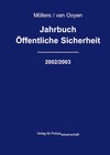 Buchcover Jahrbuch Öffentliche Sicherheit 2002/2003