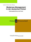 Buchcover Modernes Management in der deutschen Polizei