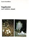 Buchcover Vogelnester - nach Farbfotos erkannt