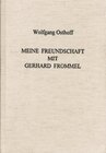 Buchcover Meine Freundschaft mit Gerhard Frommel