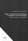 Buchcover Natur- und kulturwissenschaftliche Perspektiven in der Psychologie