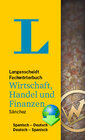 Buchcover Fachwörterbuch Wirtschaft, Handel und Finanzen Deutsch-Spanisch / Spanisch-Deutsch