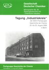 Buchcover GDCh Monographie / Tagung "Industriekreis" der GDCh-Fachgruppe Geschichte der Chemie 23. bis 25. August 2006 in Berlin