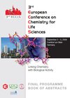 Buchcover 3rd European Conference on Chemistry for Life Sciences