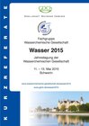 Buchcover Wasser 2015