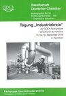 Buchcover Tagung "Industriekreis" der GDCh-Fachgruppe Geschichte der Chemie 14. - 16. September 2016 in Hannover
