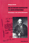 Buchcover Von der Dresdner Mairevolte zur Ersten Internationale