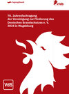 Buchcover Tagungsband der 70. Jahresfachtagung der Vereinigung zur Förderung des Deutschen Brandschutzes e. V. 2024 in Magdeburg