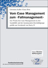 Buchcover Vom Case Management zum  "Fallmanagement"