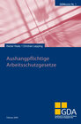 Buchcover Aushangpflichtige Arbeitsschutzgesetze