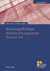 Buchcover Aushangpflichtige Arbeitsschutzgesetze 3.0