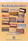 Buchcover Radiokalender 2004