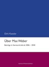 Buchcover Über Max Weber