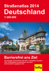 Buchcover Straßenatlas Deutschland 2014