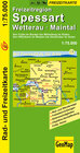 Buchcover Spessart, Wetterau, Maintal Rad- und Freizeitkarte