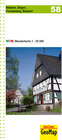 Buchcover Netphen, Siegen Blatt 58, topographische Wanderkarte NRW