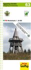 Buchcover Eggegebirge (Nordteil) mit Eggeweg, E1, Jakobspilgerweg Blatt 63, topographische Wanderkarte NRW