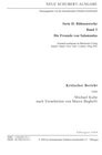 Buchcover Neue Schubert-Ausgabe. Kritische Berichte / Bühnenwerke / Die Freunde von Salamanka