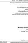 Buchcover Neue Schubert-Ausgabe. Kritische Berichte / Bühnenwerke / Alfonso und Estrella