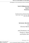 Buchcover Neue Schubert-Ausgabe. Kritische Berichte / Bühnenwerke / Fierabras