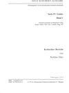 Buchcover Neue Schubert-Ausgabe. Kritische Berichte / Lieder 1