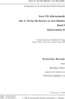 Buchcover Neue Schubert-Ausgabe. Kritische Berichte / Werke für Klavier zu zwei Händen / Klavierstücke II