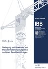 Buchcover Darlegung und Bewertung von Produktivitätsminderungen bei multiplen Bauablaufstörungen