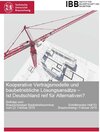 Buchcover Kooperative Vertragsmodelle und baubetriebliche Lösungsansätze – Ist Deutschland reif für Alternativen?