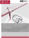 Buchcover Strategien des Komplexitätsmanagements bei Bauprojekten zur Beherrschung von Änderungen