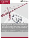 Buchcover AUSWIRKUNGEN DES KLIMAWANDELS AUF AUSGEWÄHLTE GEWERKE DER BAUBRANCHE UNTER BESONDERER BERÜCKSICHTIGUNG DES FAKTORS MENSC