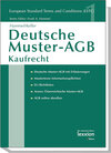 Buchcover Deutsche Muster-AGB Kaufrecht
