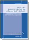 Buchcover Natura 2000: Verfahren und Rechtsschutz im Rahmen der FFH-Richtlinie