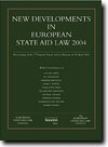 Buchcover New Developments in European State Aid Law 2004