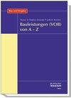 Buchcover Bauleistungen (VOB) von A - Z