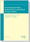 Buchcover Environmental Policy Instruments in Liberalized Energy Markets