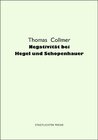 Buchcover Negativität bei Hegel und Schopenhauer