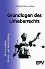 Buchcover Grundlagen des Urheberrechts